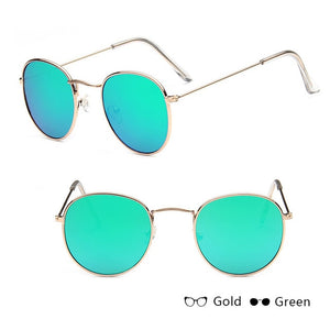 LeonLion 2018 Luxury Mirror Sunglasses Women/Men Brand Designer Glasses Lady Round Sun Glasses Street Beat Oculos De Sol Gafas